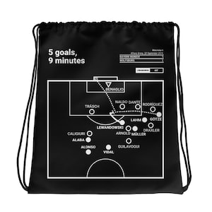 Greatest Bayern Munich Plays Drawstring Bag: 5 goals, 9 minutes (2015)