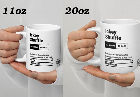 Greatest Bengals Plays Mug: Ickey Shuffle (1989) - Etsy