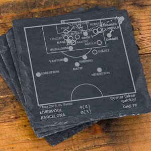 Greatest Liverpool Modern Plays: Slate Coasters (Set of 4)