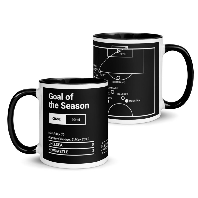 Greatest Newcastle Plays Mug: Goal of the Season (2012) Black