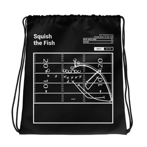 Greatest Patriots Plays Drawstring Bag: Squish the Fish (1986)