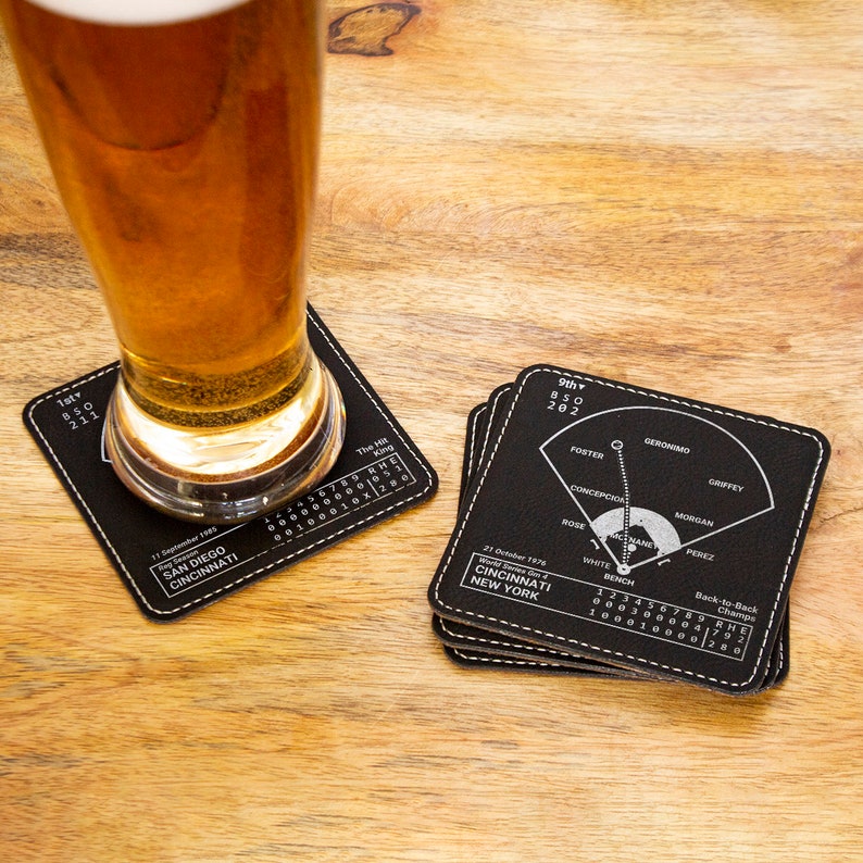 PlaybookProducts Greatest Reds Plays Coasters - Thumbnail 4