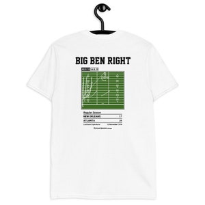 Greatest Falcons Plays T-shirt: Big Ben Right (1978)