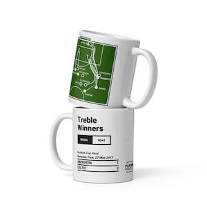 Greatest Celtic Plays Mug: Treble Winners (2017)