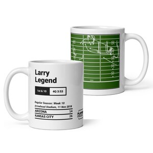 Greatest Cardinals Plays Mug: Larry Legend (2018)