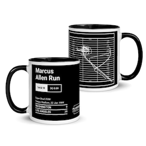 Greatest Raiders Plays Mug: Marcus Allen Run (1984)