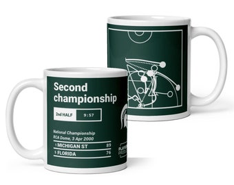 Greatest Michigan State Basketball Plays Mug: tweede kampioenschap (2000)