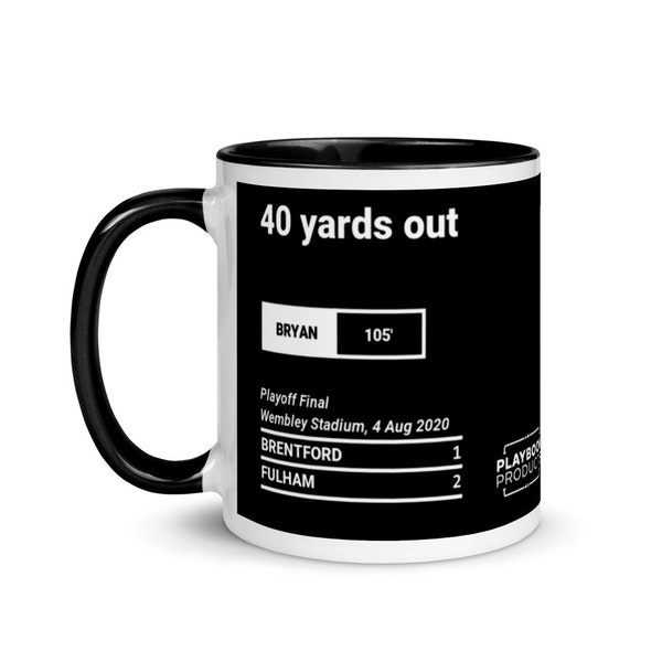 Greatest Fulham Plays Mug: 40 yards out (2020)