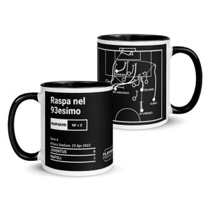 Greatest Napoli Plays Mug: Raspa nel 93esimo (2023)