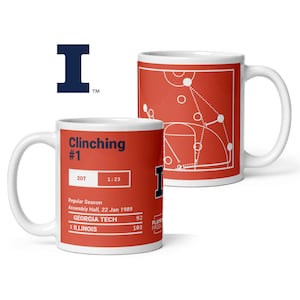 Greatest Illinois Basketball Plays Mug: Clinching #1 (1989)