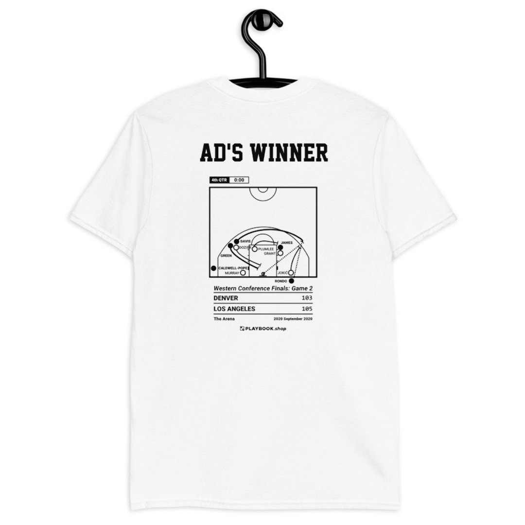 Greatest Lakers Plays T-shirt: Ad's Winner (2020)