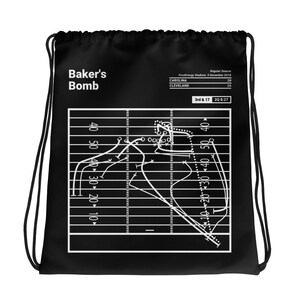 Greatest Browns Plays Drawstring Bag: Baker&#39;s Bomb (2018)