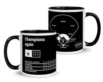 Mug Greatest Braves Plays : Champions à nouveau (2021)