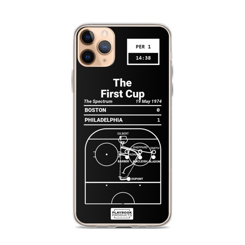 Greatest Flyers Plays iPhoneCase: The First Cup 1974 iPhone 11 Pro Max