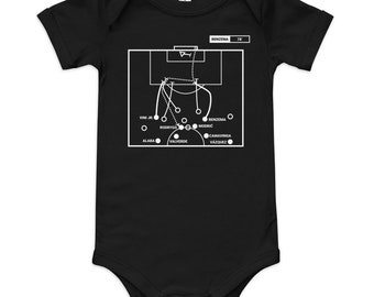 thumbnail image 2 of Smartketing Baby Real Madrid C.f. Official Second Kit Bodysuit, Blue, 24 2 of 12