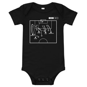 Greatest Real Madrid Plays Baby Bodysuit: Zizou&#39;s volley (2002)