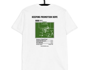 Greatest Manchester City Plays T-shirt: Keeping Promotion Hope (1999)