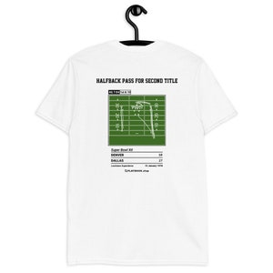 Greatest Cowboys Plays T-shirt: Halfback pass for second title (1978)