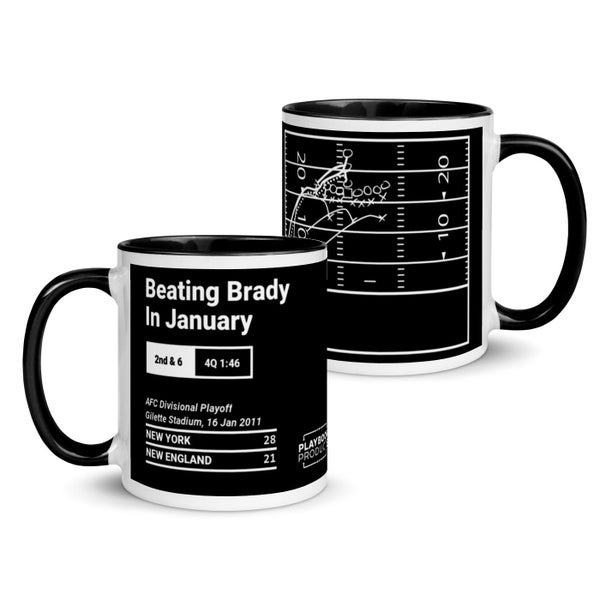 Greatest Jets Plays Mug: venciendo a Brady en enero (2011)
