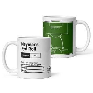 Oddest Brazil Plays Mug: Neymar&#39;s 7yd Roll (2018)
