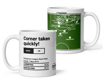 Plus grande tasse de Liverpool Plays : corner tiré rapidement ! (2019)