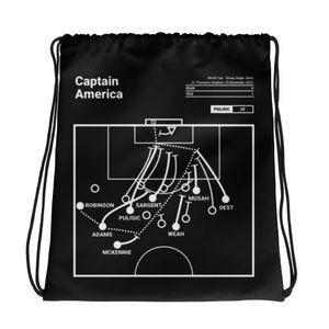 Greatest USMNT Plays Drawstring Bag: Captain America (2022)