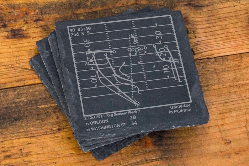 PlaybookProducts Greatest Washington Football Plays Coasters