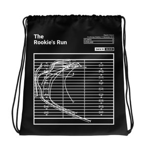 Greatest Browns Plays Drawstring Bag: The Rookie&#39;s Run (2018)