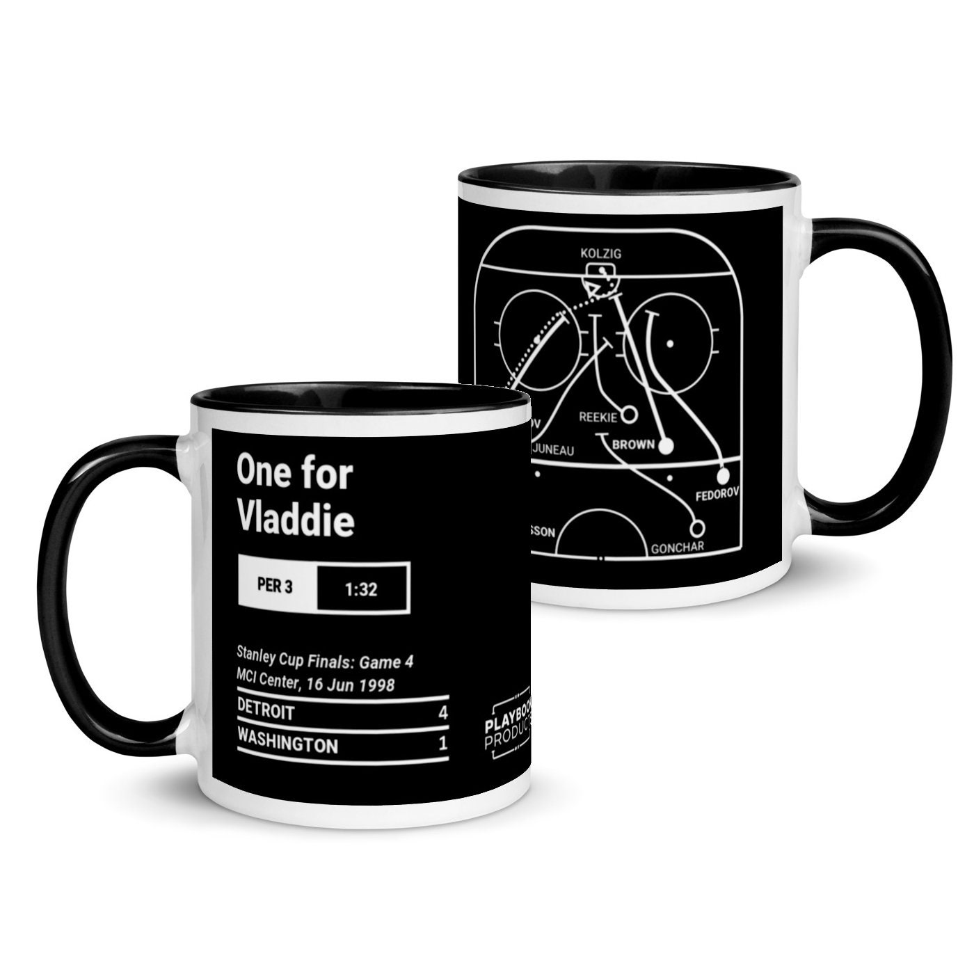 Greatest Red Wings Plays Mug One For Vladdie | 1998