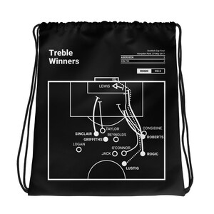 Greatest Celtic Plays Drawstring Bag: Treble Winners (2017)