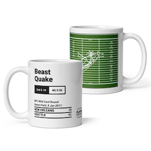Greatest Seahawks Plays Mug: Beast Quake (2011)