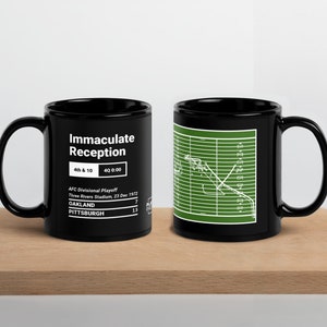 Greatest Steelers Plays Mug: Immaculate Reception (1972) image 7