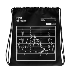 Greatest Texans Plays Drawstring Bag: First of many (2002)