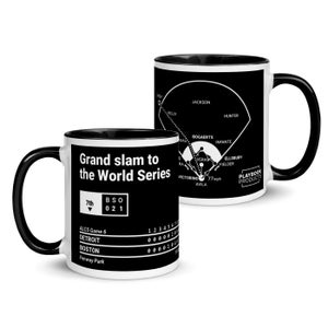 Greatest Red Sox Plays Mug: Grand slam to the World Series (2013)