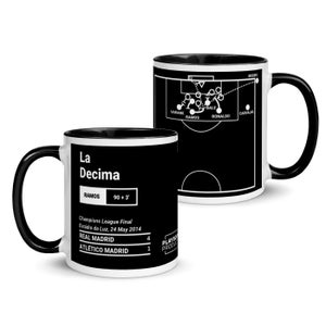 Greatest Real Madrid Plays Mug: La Decima (2014)