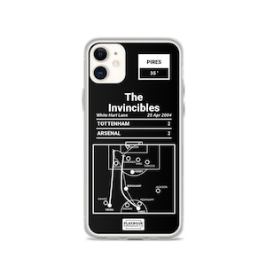 Greatest Arsenal Plays iPhone Case: The Invincibles (2004)