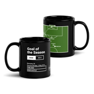 Greatest Newcastle Plays Mug: Goal of the Season (2012) Field Black