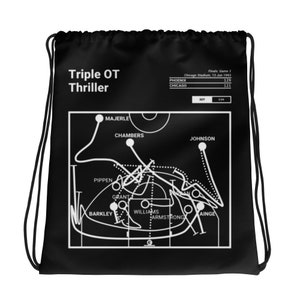 Greatest Suns Plays Drawstring Bag: Triple OT Thriller (1993)