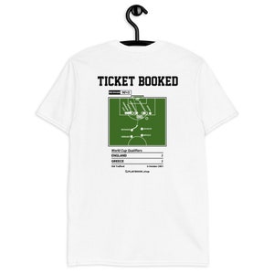Größtes England National Team spielt T-Shirt: Ticket Booked (2001)