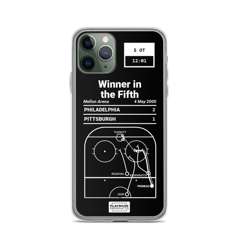 Greatest Flyers Plays iPhoneCase: Winner in the Fifth 2000 iPhone 11 Pro
