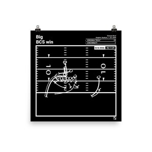 Greatest Virginia Tech Football Plays Poster: Ground n&#39; Pound (2009)