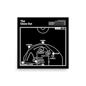 Greatest Lakers Plays Poster: The Close Out (2020)