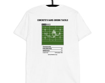Greatest Eagles Plays-T-shirt: de ultieme tackle van Concrete (1960)