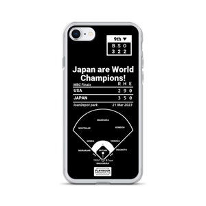 Greatest Japan Plays iPhone Case: Japan are World Champions! (2023)