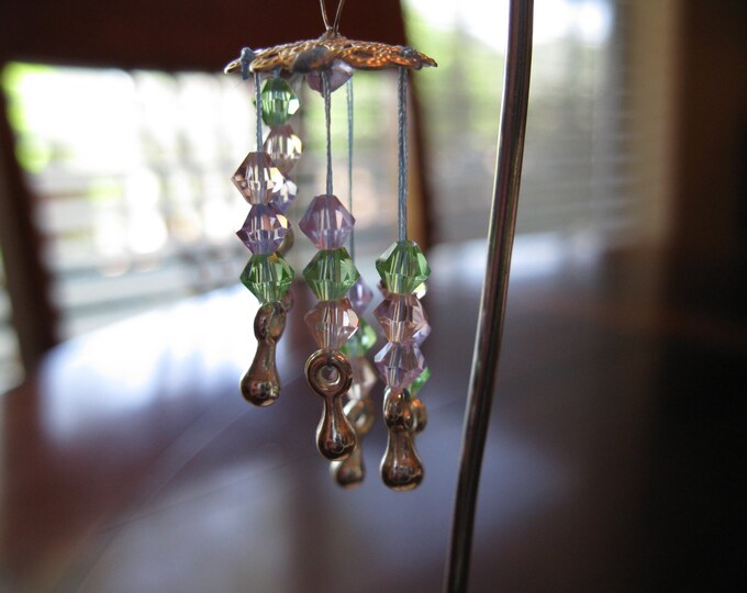 Fairy Garden Wind Chime Etsy