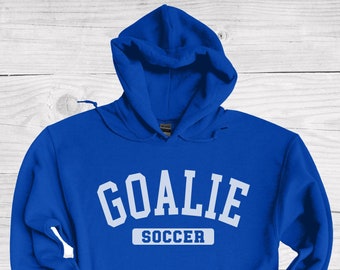 Soccer Goalie Hoodie, Soccer Team Goalie, Soccer Player Sweatshirt, Goalie Sweatshirt, Soccer Goalkeeper Jersey, Soccer Goal Keeper Hoodies