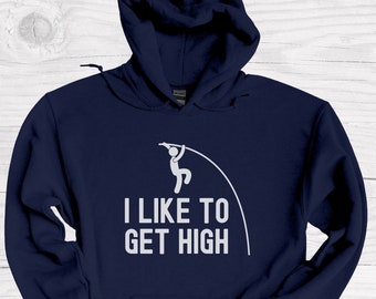 Pole Vaulter Hoodie, Track And Field Sweatshirt, Pole Vaulting Gifts, Track Pole Vault Gifts, Track Senior Gifts, Pole Vault Coach Gifts