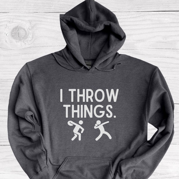 Track and Field Hoodie, Discus Throwers Gift, Shot Put Sweatshirt, Discus and Shot Put Gifts, Track And Field Senior Gifts, Track Coach Gift
