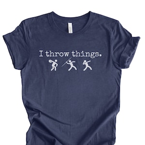 Funny Track And Field Shirt, Thrower TShirt, Discus, Shot Put, Javelin Toss Gift, Discus Thrower, Shot Put Thrower, Javelin Thrower Gift