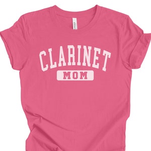 Clarinet Mom TShirt, Band Mom Shirt, Marching Band Mom Gift, Band Parent Shirt, Bass Clarinet, Orchestra Mom Shirt, Band Mom Clarinet Shirt